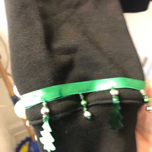 Ugliest Christmas Sweater - Hand crafted. Worn once and won the contest - Picture 6 of 7